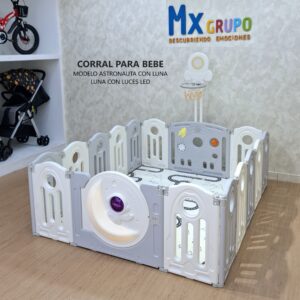 Corral astronauta con luna