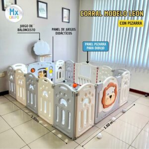 Corral león con pizarra (Preventa - mayo)