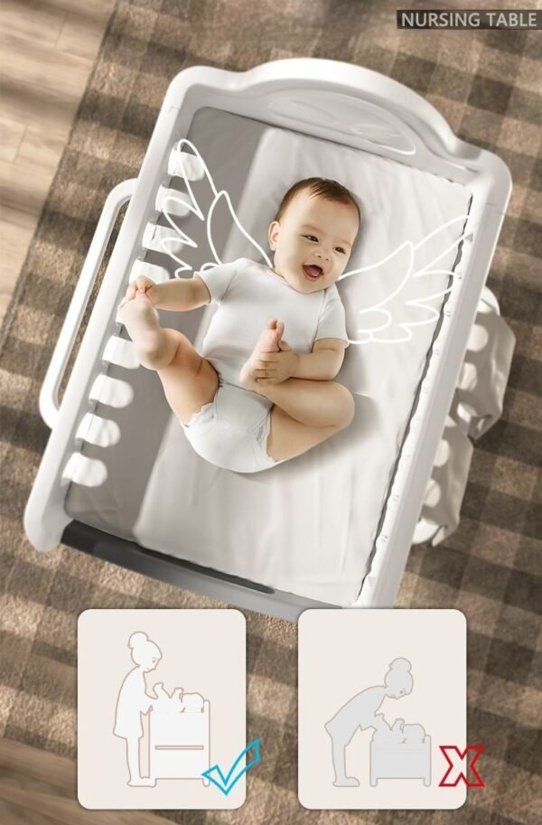 Cambiador de bebe multifuncional Mx001 - Imagen 5