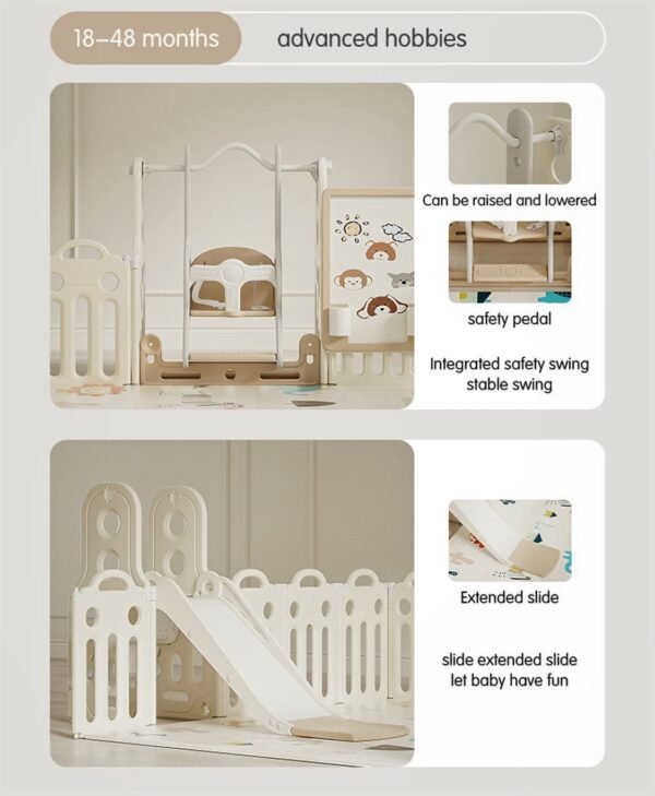 Playpen carrito beige (Agotado) - Imagen 2