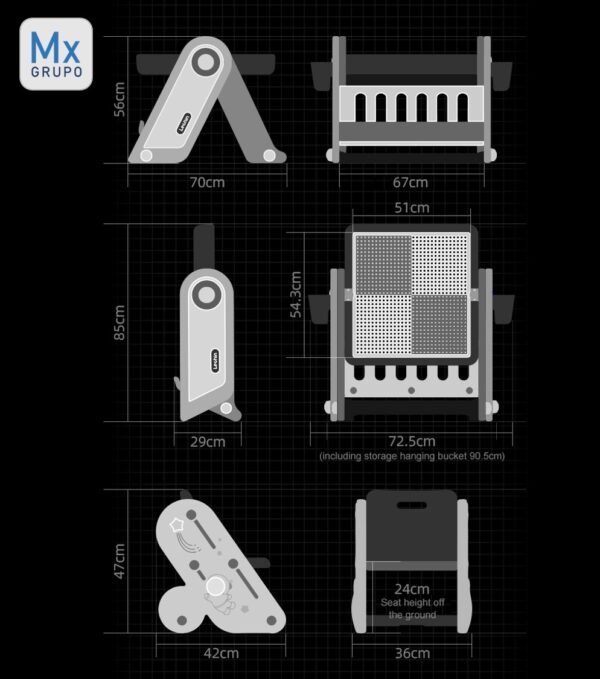 Mesa Multifuncional Astronauta - Imagen 9