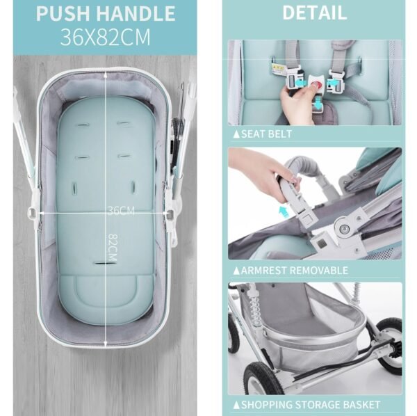 Coche para bebe MX 070 - Imagen 7