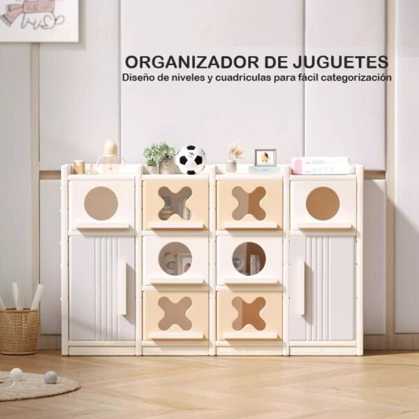 Organizador con armario doble