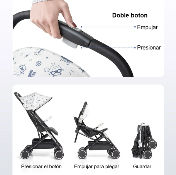 Coche para bebe Mx 006 - Imagen 5