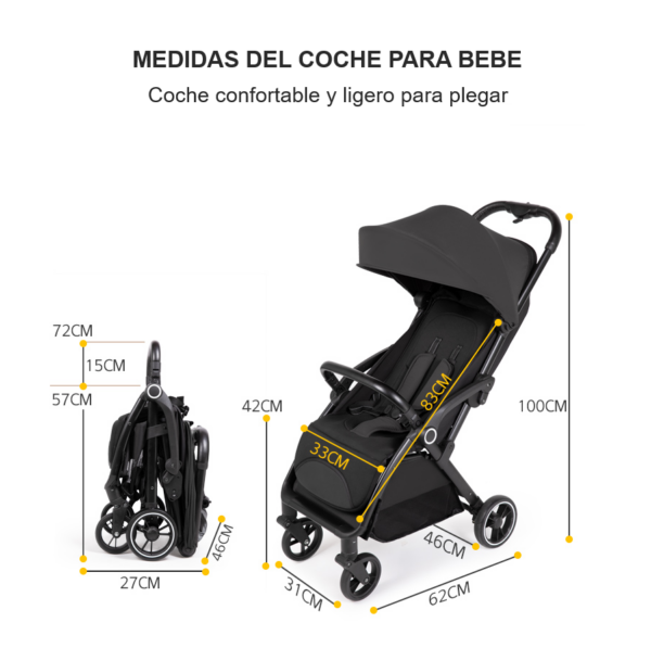 Coche para bebe Mx 055 - Imagen 4