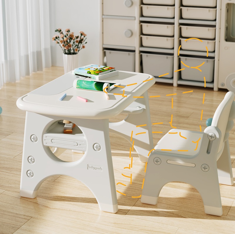 Mesa escritorio gris - Imagen 6