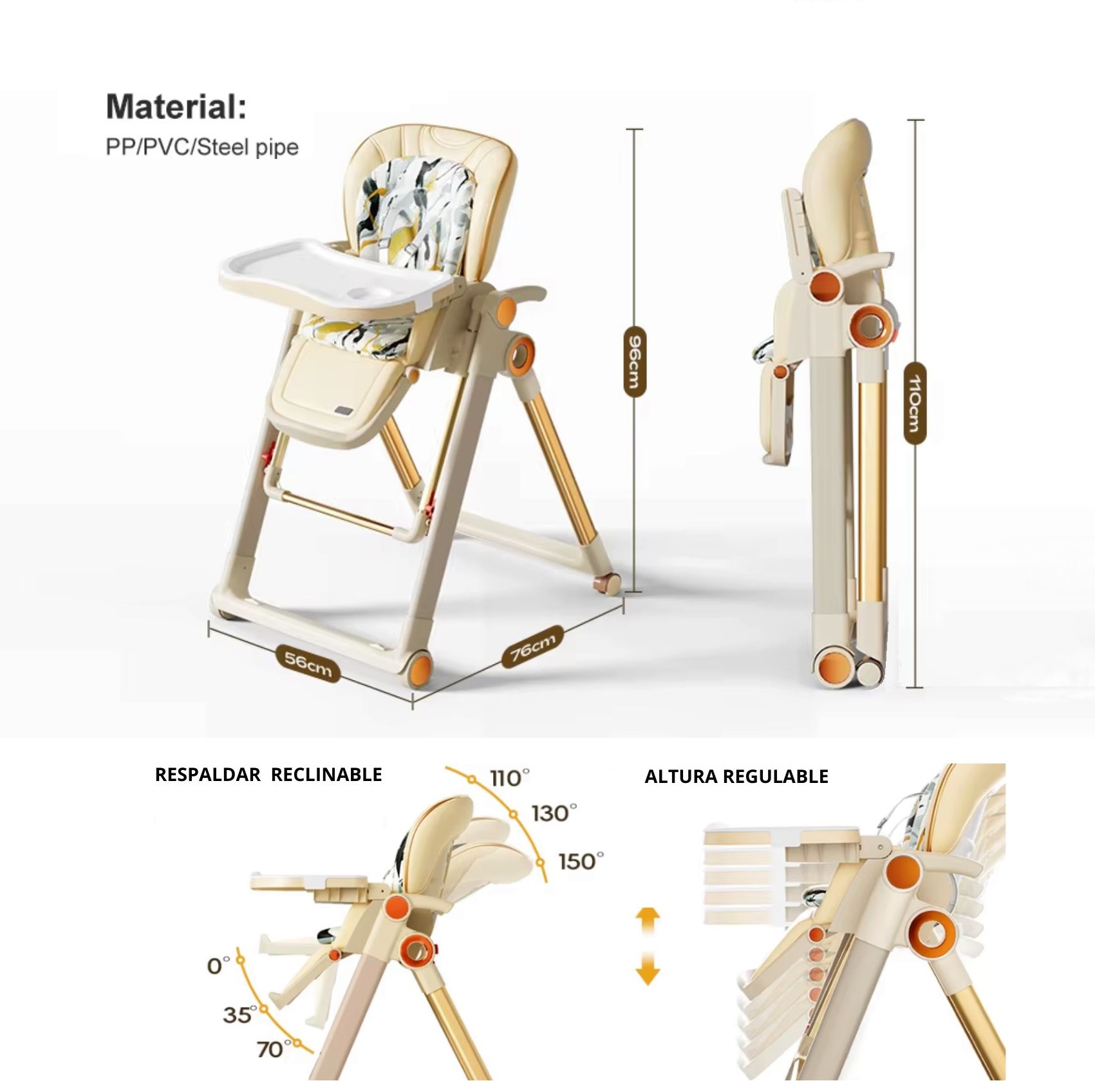 Silla para bebe MX-007 - Imagen 6