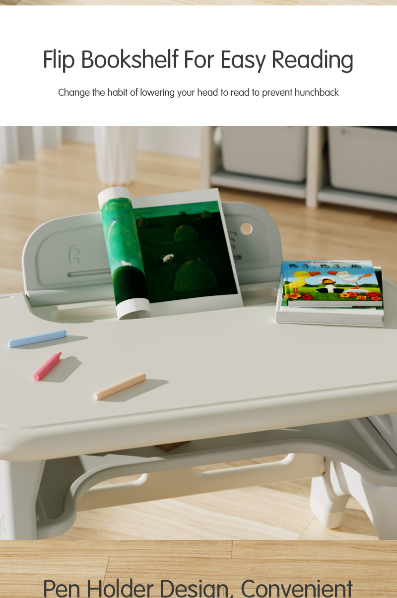 Mesa escritorio gris - Imagen 3