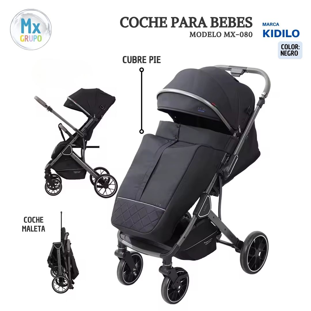 Coche para bebe MX 080 kidilo - Imagen 5