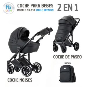 Coche para bebe Mx 130 Kidilo 2en1 Premium