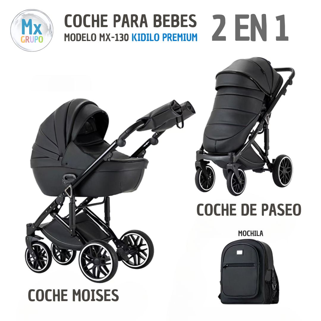 Coche para bebe Mx 130 Kidilo 2en1 Premium