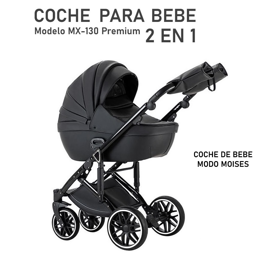 Coche para bebe Mx 130 Kidilo 2en1 Premium - Imagen 2