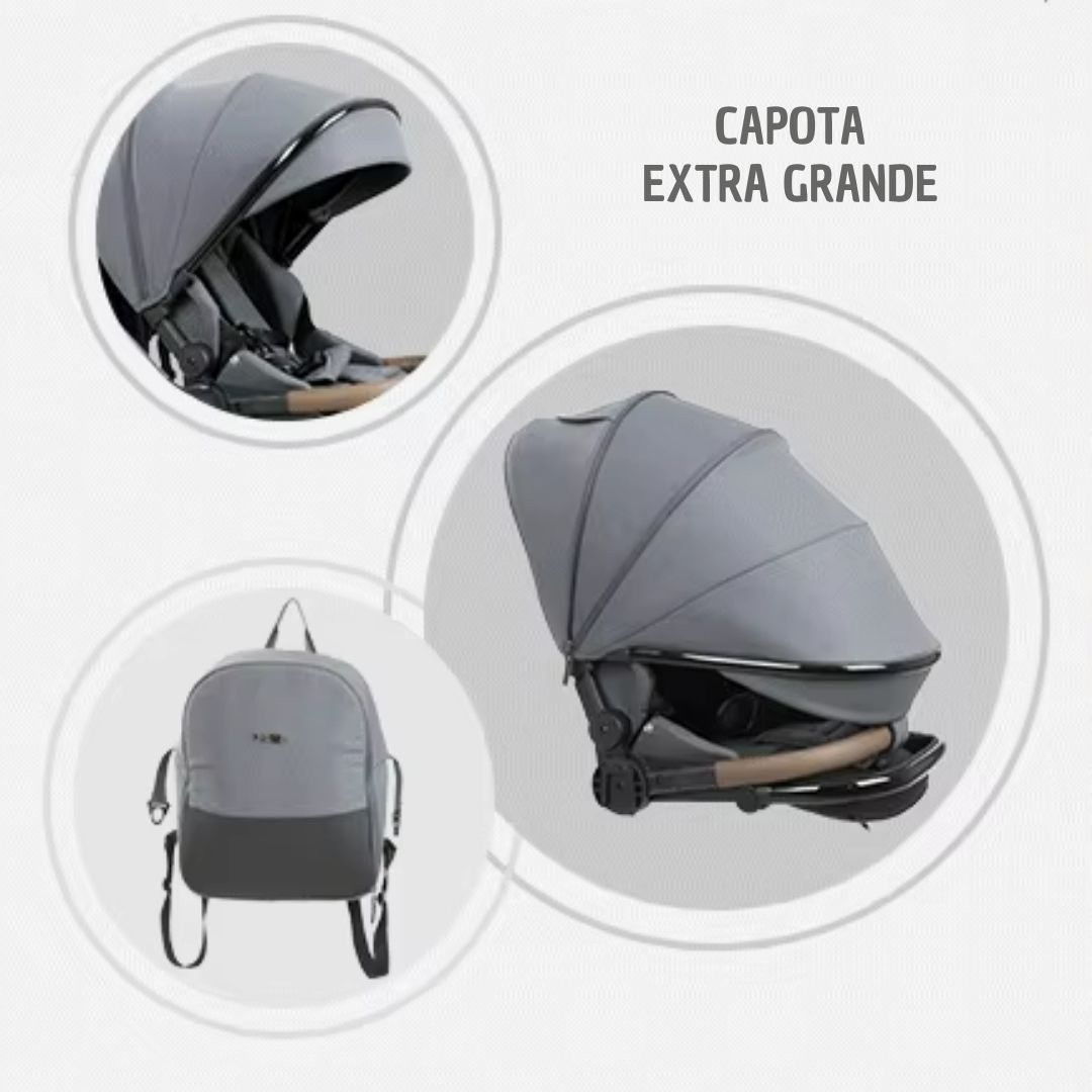 Coche para bebe MX 100 kidilo - Imagen 4