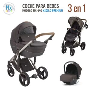 Coche para bebe Mx 140 Kidilo 3en1 Premium