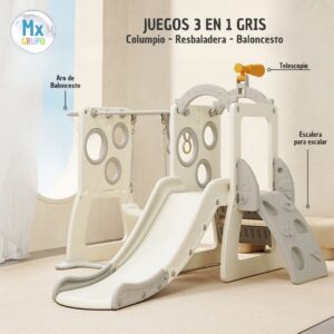 Juegos 3 en 1 Gris