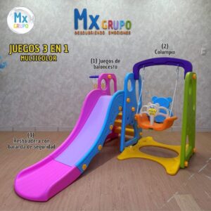 Juegos 3 en 1 Multicolor