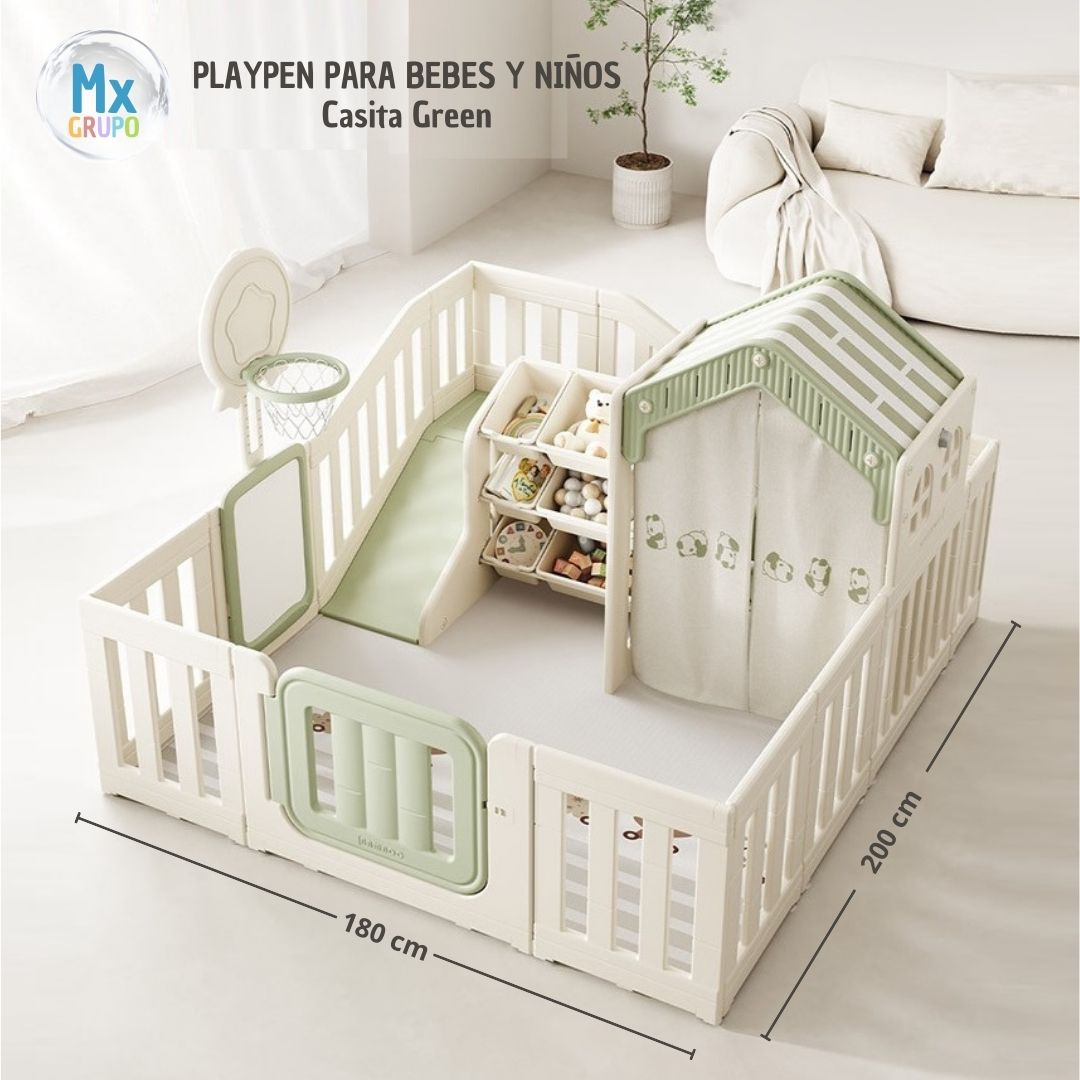 Playpen casita green (Preventa - mayo) - Imagen 2