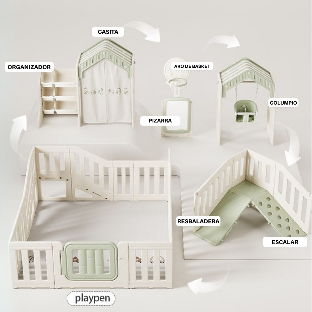 Playpen casita green (Preventa - mayo) - Imagen 3