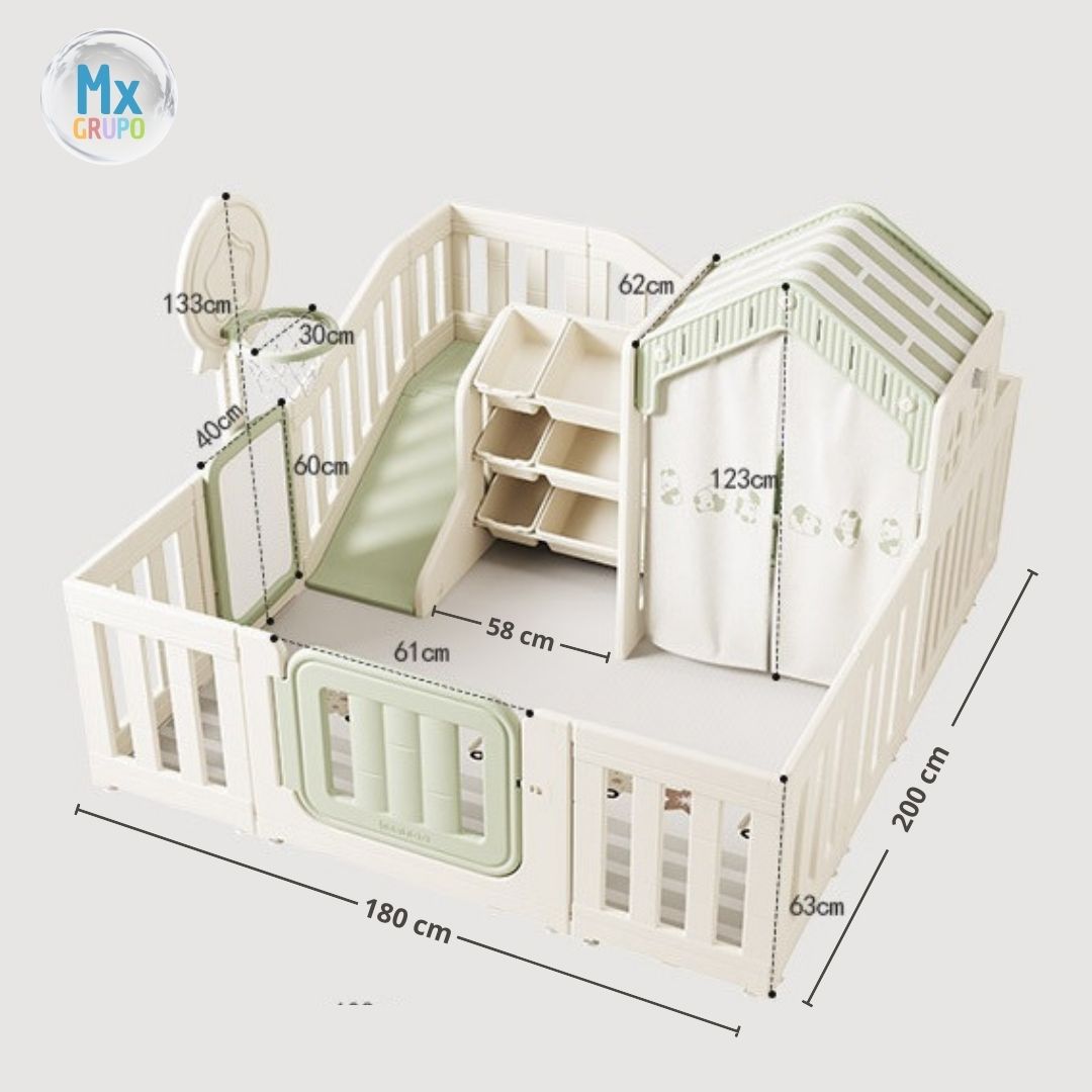 Playpen casita green (Preventa - mayo) - Imagen 6