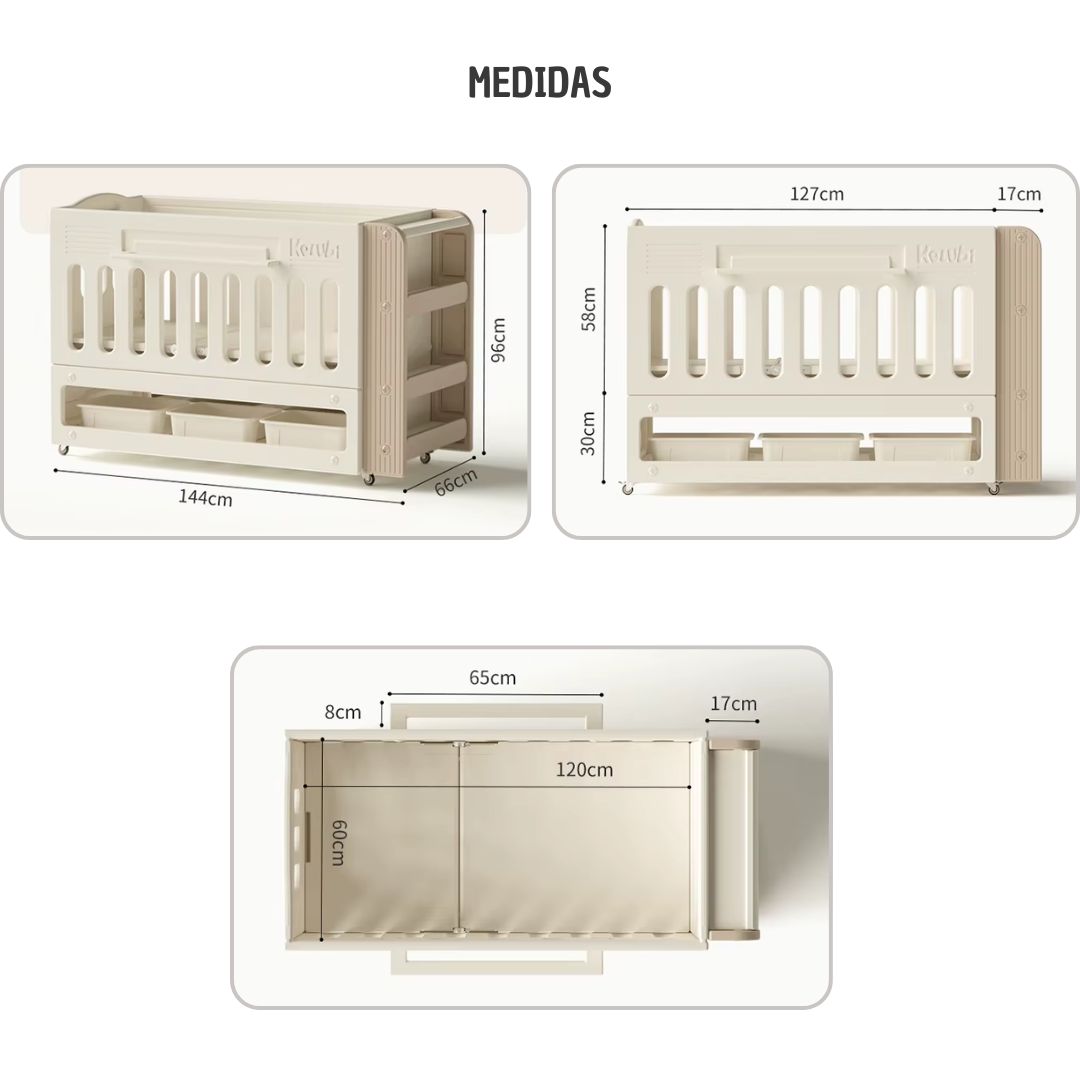 Cuna para bebe Mx003 - Imagen 6