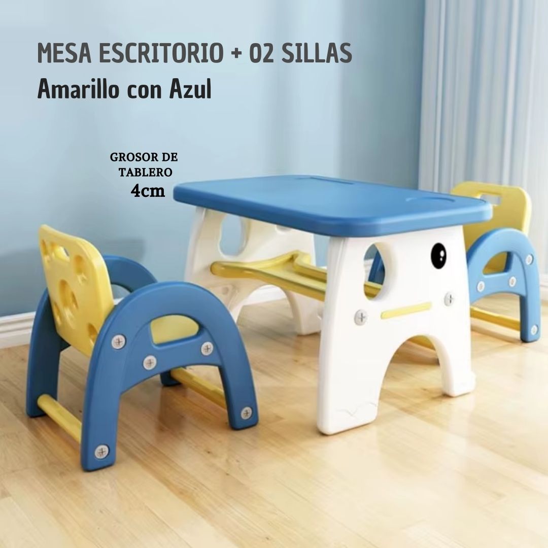 Mesa escritorio Mx-009 Doble silla - Imagen 2